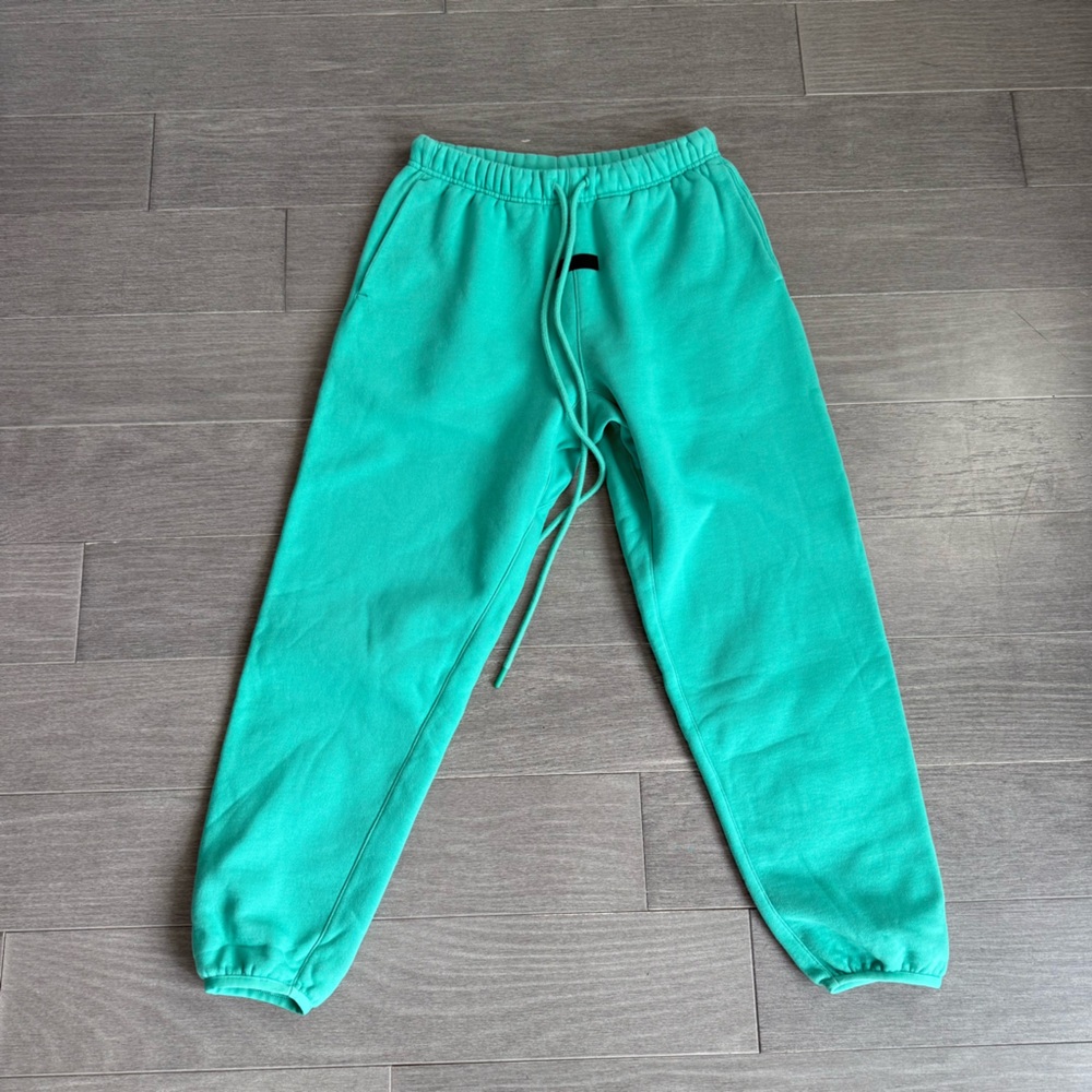 Fear of God ESSENTIALS Women's Sweat Pants in Mint Leaf XS Joggers Streetwear - Picture 7 of 16